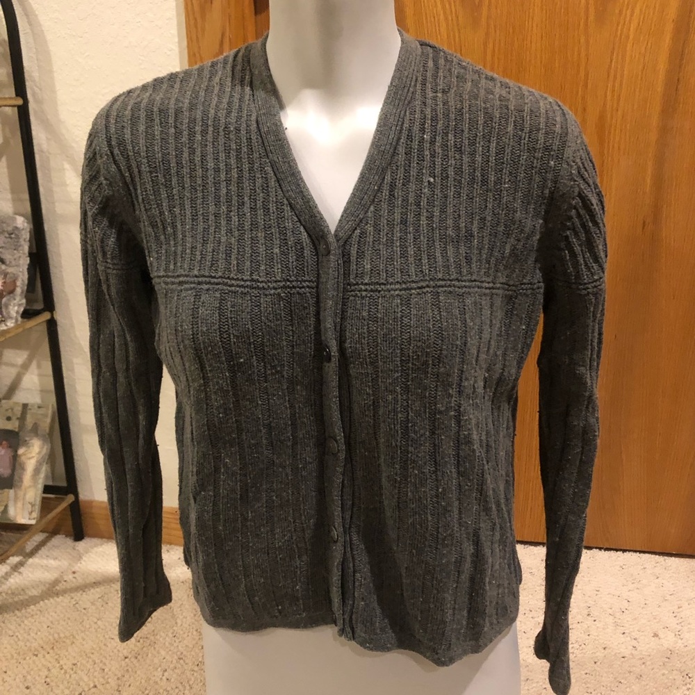 Green cardigan size PM